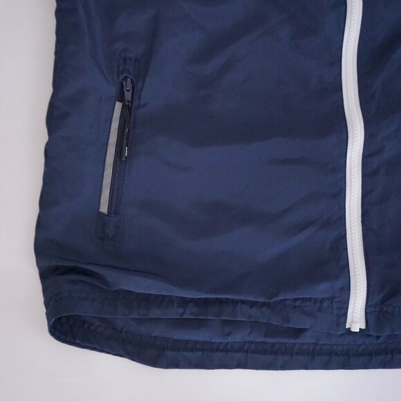 VTG G-SW Get Gitch Aeros Hockey Navy White Zip Up Nylon Windbreaker Jacket M - Picture 6 of 10